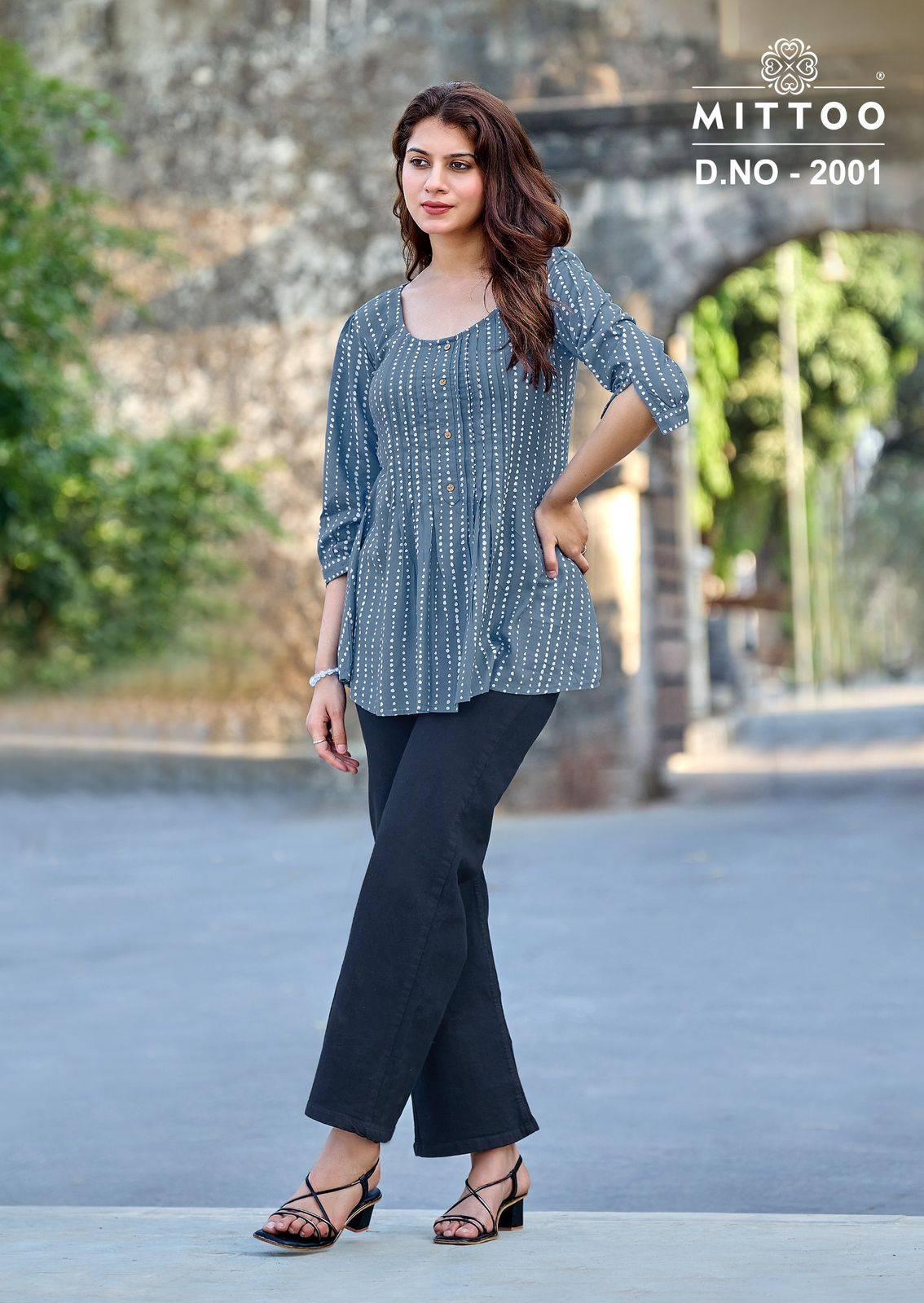 CRISPY By MITTOO 2001 To 2006 Series Designer Stylish Fancy Colorful Beautiful Ethnic Wear Collection Tops At Wholesale Price